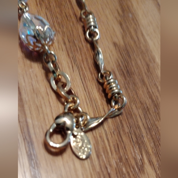 Kirks Folly crystal and gold new bracelet - Picture 10 of 16